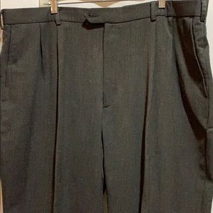 NATURAL ISSUE PANT SZ 42/30 BLK/TAN CUFFS/PLEATED